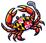 Maryland Crab Precision Cut Decal
